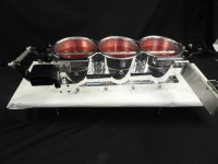 EFI- BAU4-Upright 4-3/8"  EFI  Alkydigger/Enderle  Billet Injector  w  TPS & Cable Mount